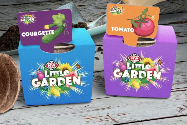 Egmont Seeds expertise helped deliver New World's Little Garden - a hit with Kiwi kids. 
